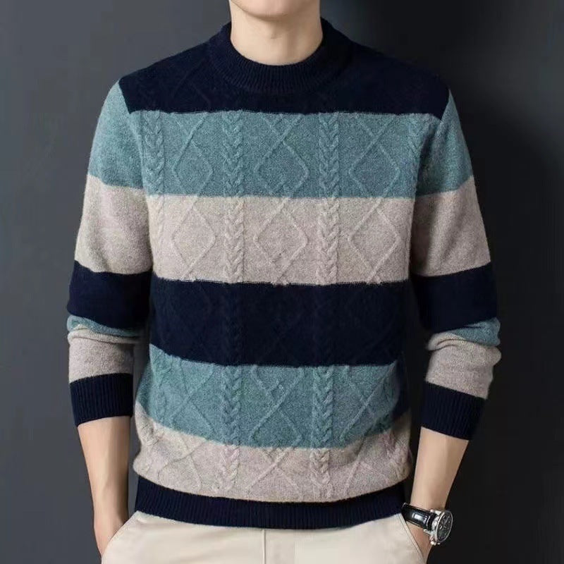 Autumn & Winter Cashmere Knit Pullover – Relaxed Fit