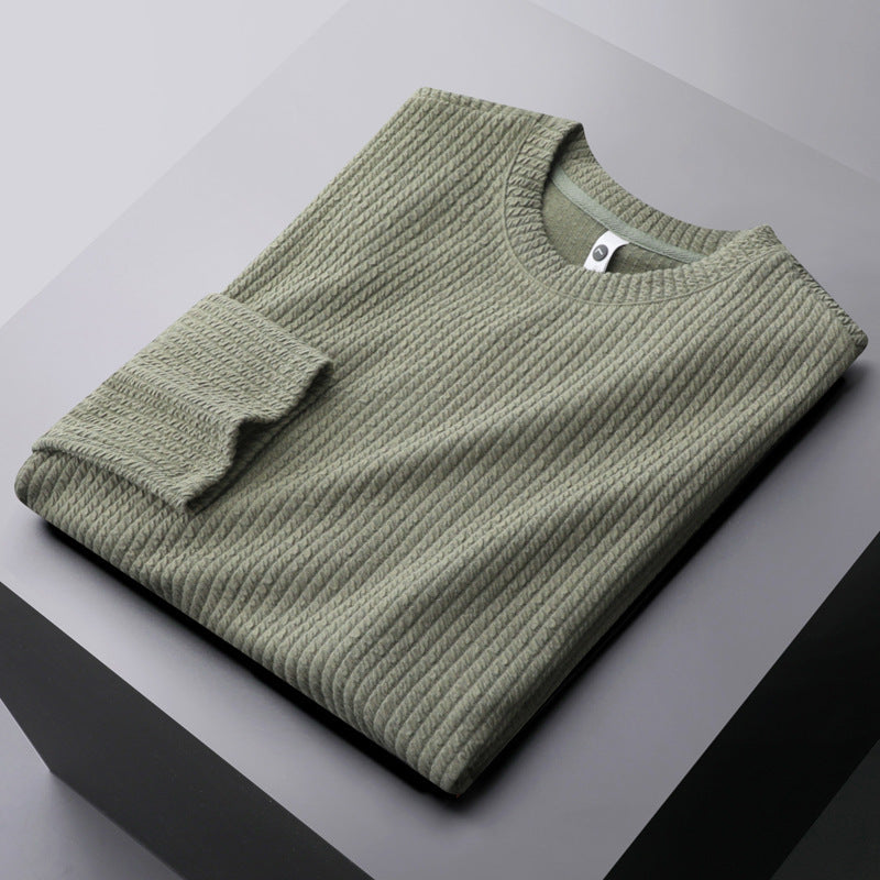 Men's Solid Color Sweater