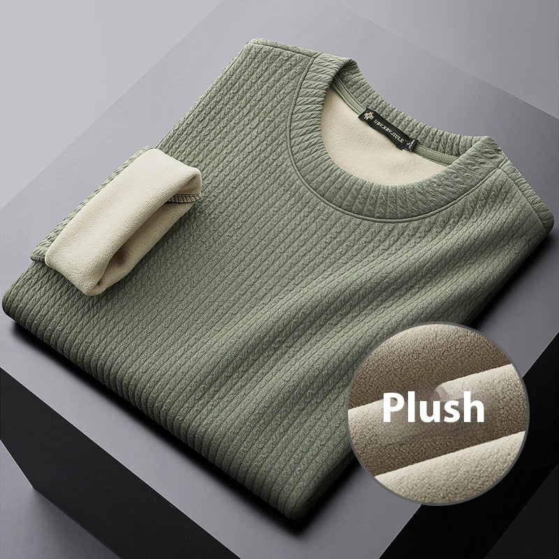Men's Solid Color Sweater