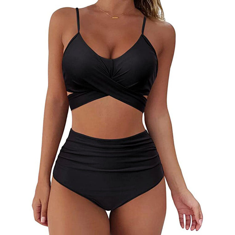 Push Up Leopard Print Swimwear