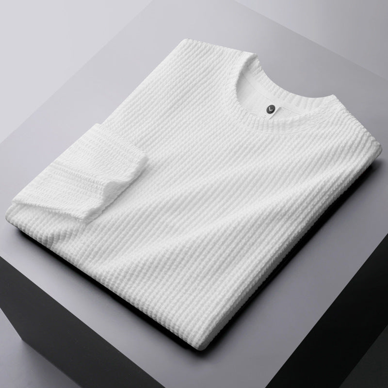 Men's Solid Color Sweater