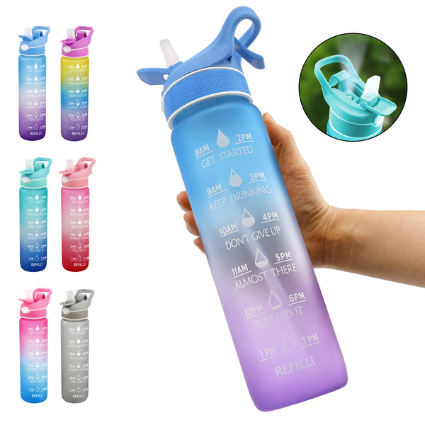 motivational time marker bottle