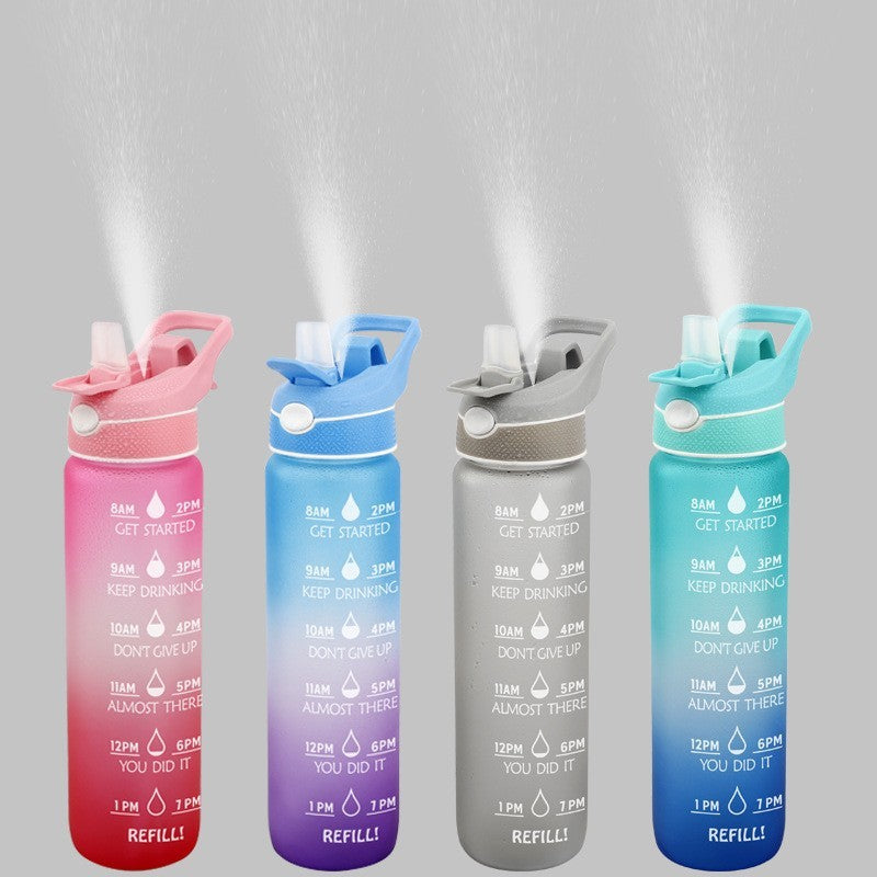 motivational time marker bottle