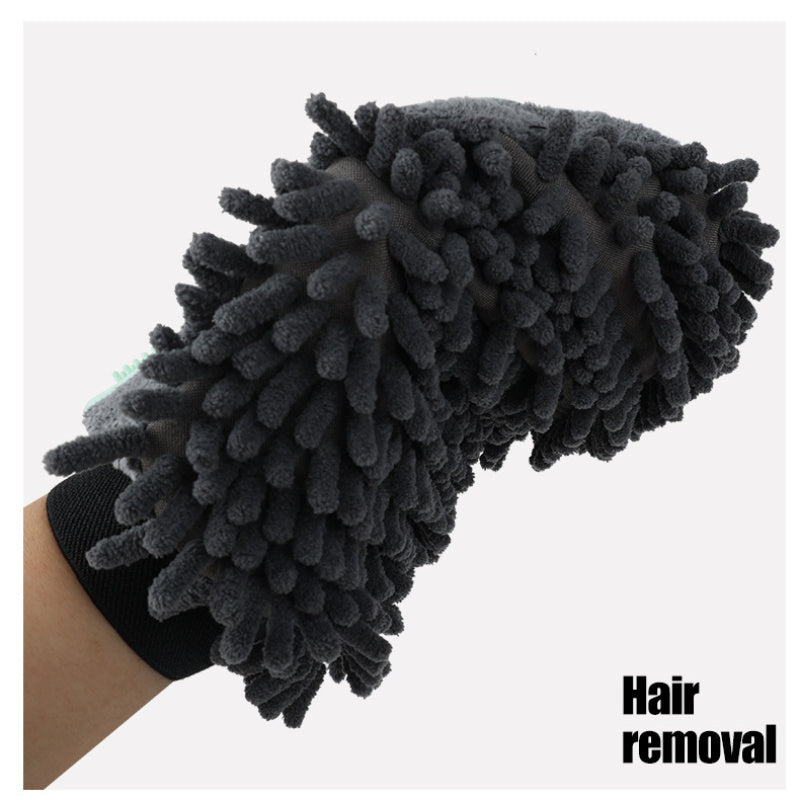 2-in-1 Pet Bathing & Massage Glove – Dual-Sided Brush for Dogs & Cats
